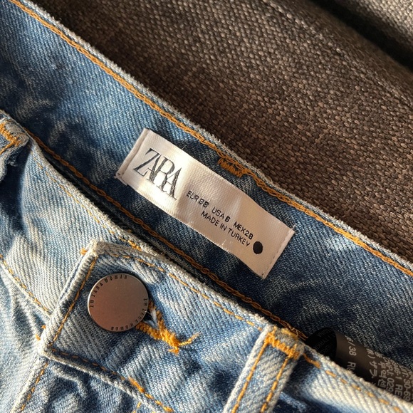 Zara Straight Leg Size US 6 Short Length RN 77302 - Picture 7 of 7